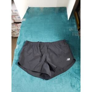 New Balance Shorts Size Extra Large Mens Black Running Elastic Waist Gym